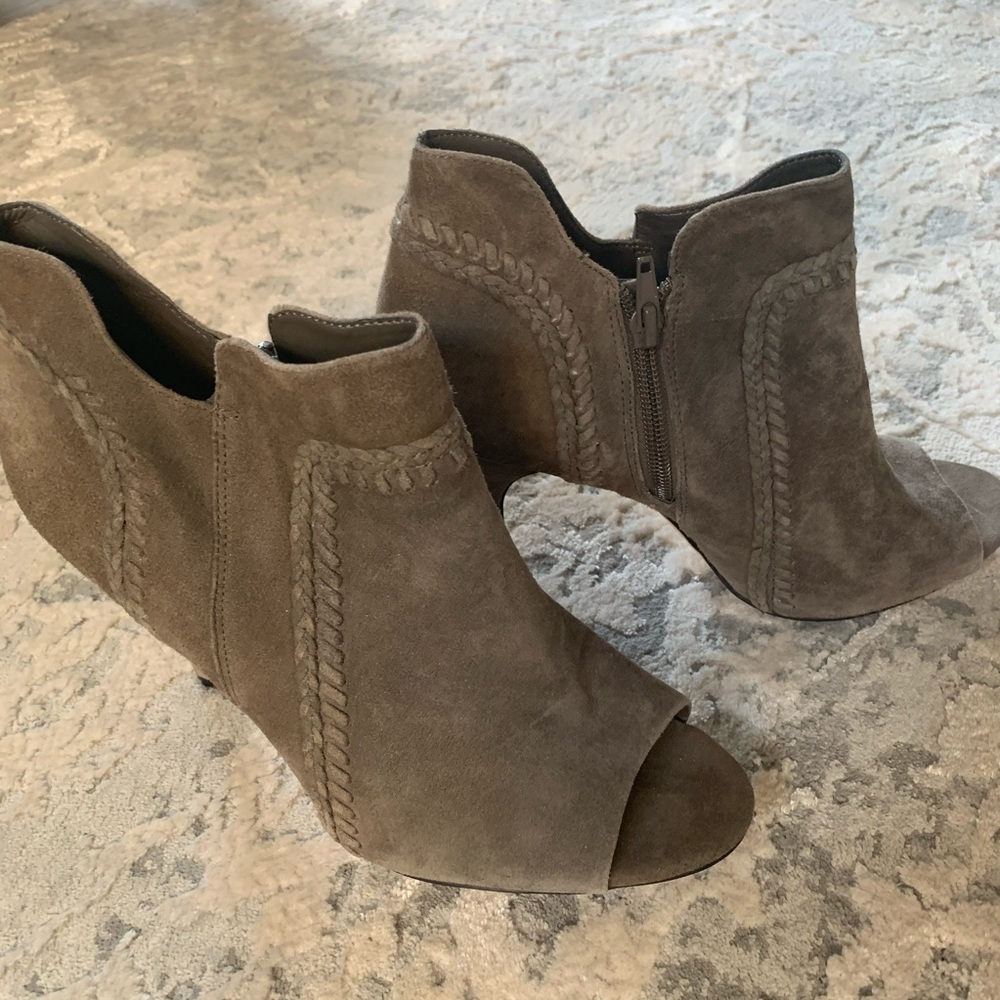 Grey Booty Heels